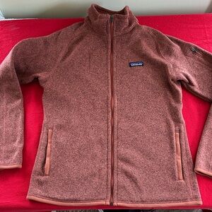 Patagonia Better Sweater Fleece Jacket Burl Red Size L NWOT